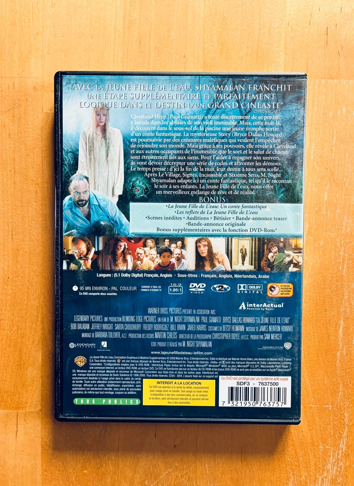 DVD Het watermeisje van M. Night Shyamalan. – photo 3